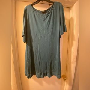 lane bryant blue swing tee